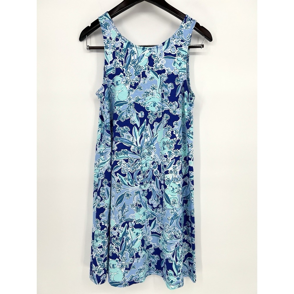 Lilly Pulitzer Kristen Womens Swing‎ Dress Size S Koalafications Tropical Multi